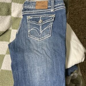 Vanity Women's Classic Blue Boot Cut Jeans